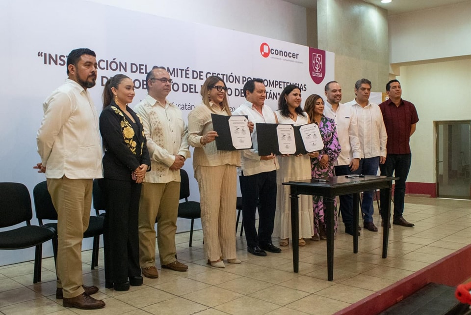 ISSTEY sede de la instalación del Comité de Gestión por Competencias del Gobierno de Yucatán.