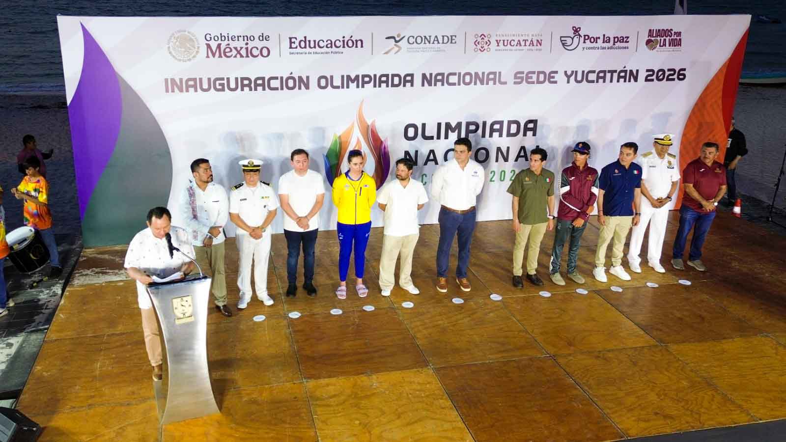 Inauguración de las Olimpiadas CONADE